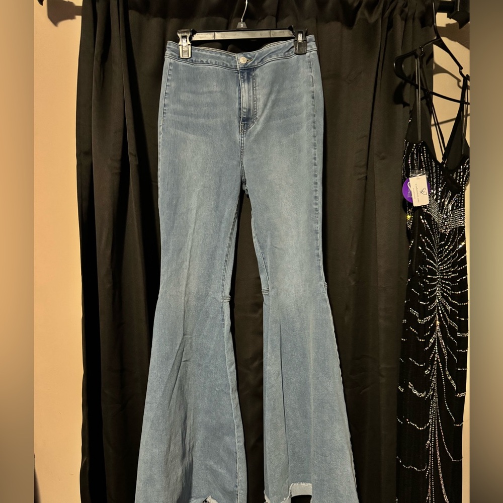 cute hip hugger bell bottoms